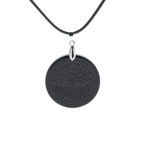 Pendentif Obsidienne - LOMION (DB)