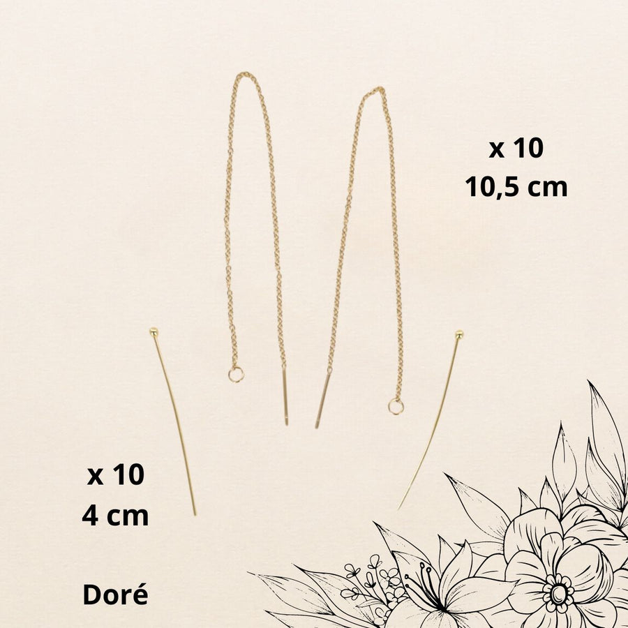 Kit Boucles d'oreilles 8