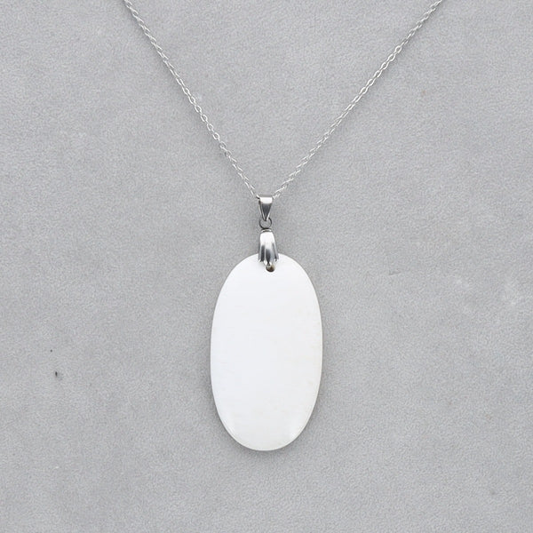 Scolécite Cabochon percé 49