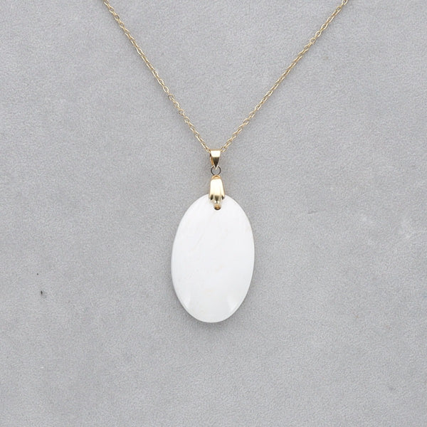 Scolécite Cabochon percé 60