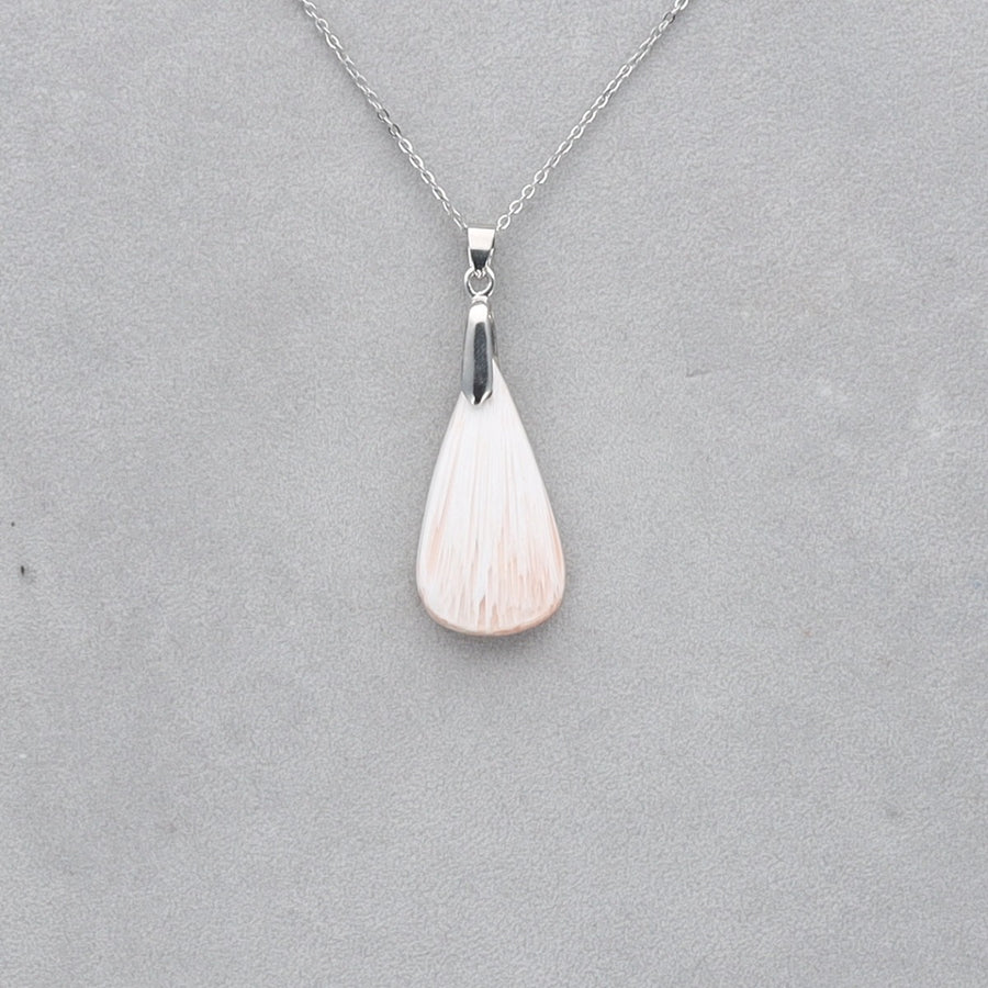 Scolécite Rose Cabochon percé 42
