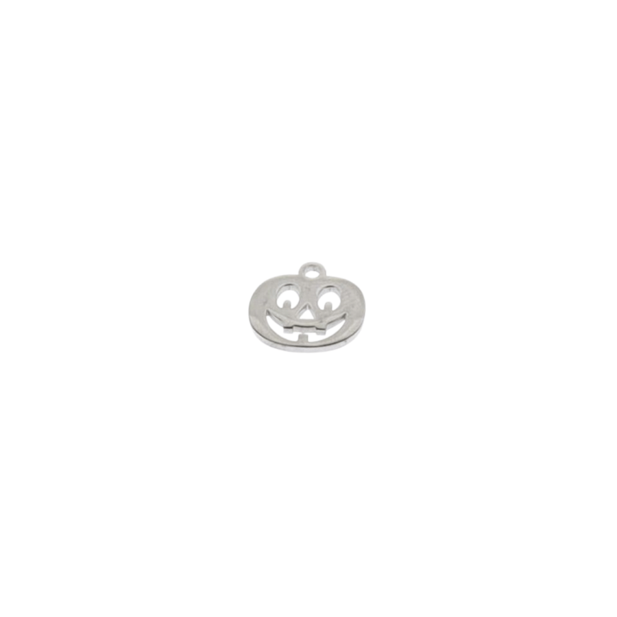 Charms Citrouille Argentée Halloween