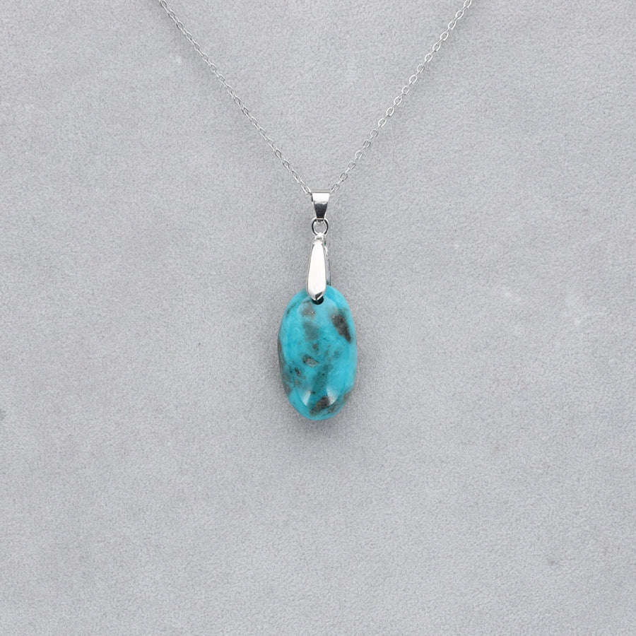Turquoise Iranienne Cabochon percé 7