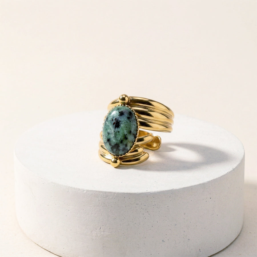 Bague Valériane - Turquoise africaine